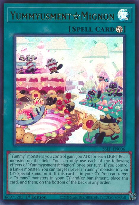 YummyusmentMignon (26LP-EN006) [Limited Pack World Championship 2026]