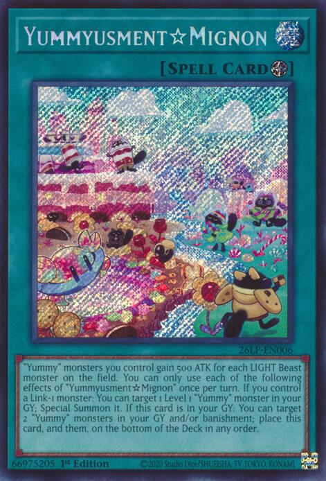 YummyusmentMignon (Secret Rare) (26LP-EN006) [Limited Pack World Championship 2026]