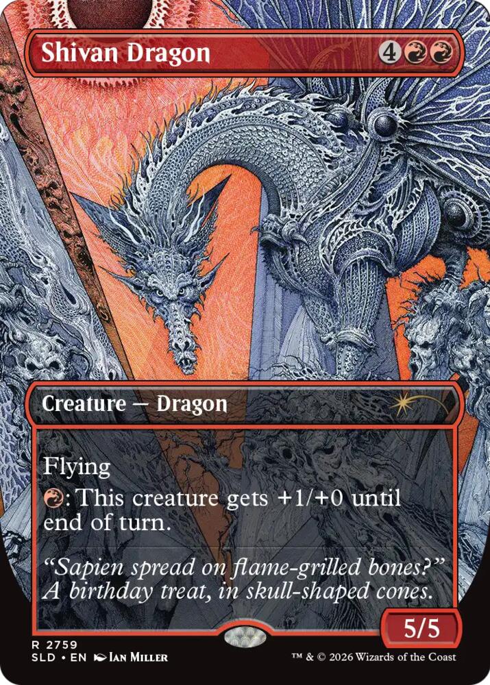 Shivan Dragon (2759) (2759) [Secret Lair Drop Series]