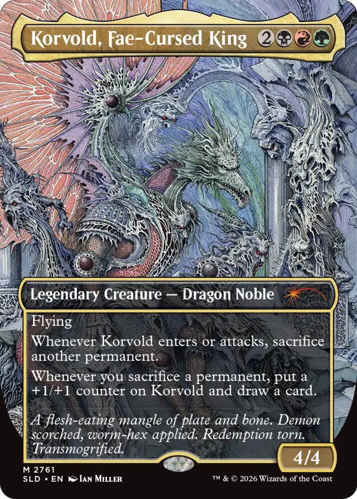 Korvold, Fae-Cursed King (2761) (2761) [Secret Lair Drop Series]