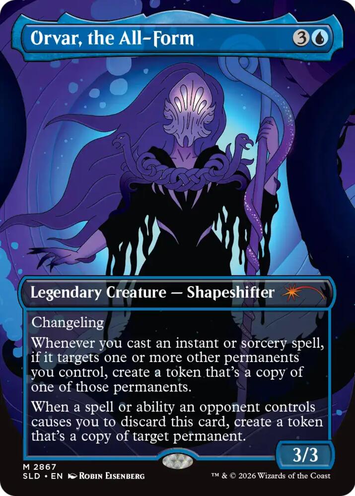Orvar, the All-Form (2867) (2867) [Secret Lair Drop Series]