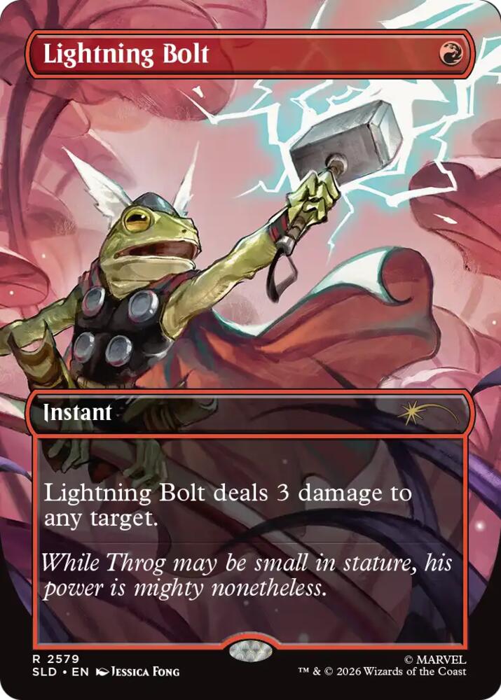 Lightning Bolt (2579) (2579) [Secret Lair Drop Series]