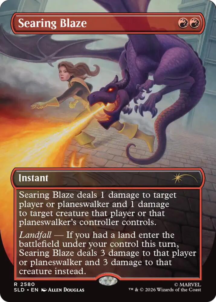 Searing Blaze (2580) [Secret Lair Drop Series]