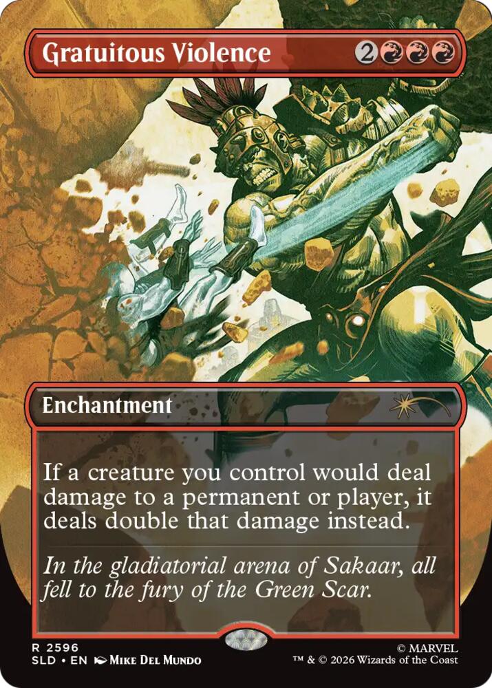 Gratuitous Violence (2596) [Secret Lair Drop Series]
