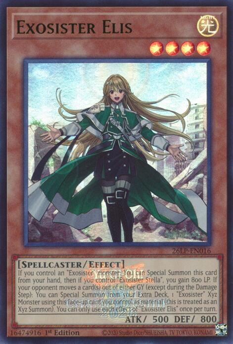 Exosister Elis (Emblazoned) (26LP-EN016) [Limited Pack World Championship 2026]