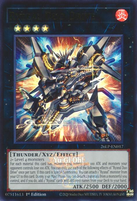 Ryzeal Duo Drive (Emblazoned) (26LP-EN017) [Limited Pack World Championship 2026]
