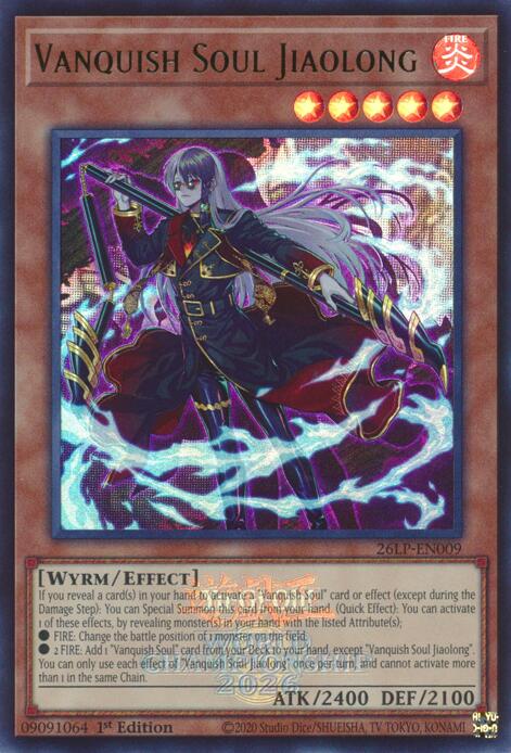 Vanquish Soul Jiaolong (Emblazoned) (26LP-EN009) [Limited Pack World Championship 2026]