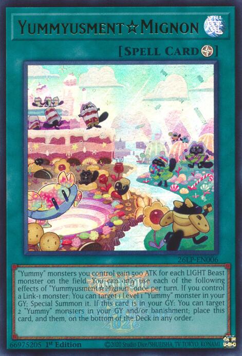 YummyusmentMignon (Emblazoned) (26LP-EN006) [Limited Pack World Championship 2026]