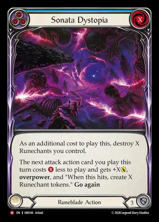 Sonata Dystopia (IAR144) [Usurp the Shadow Throne]