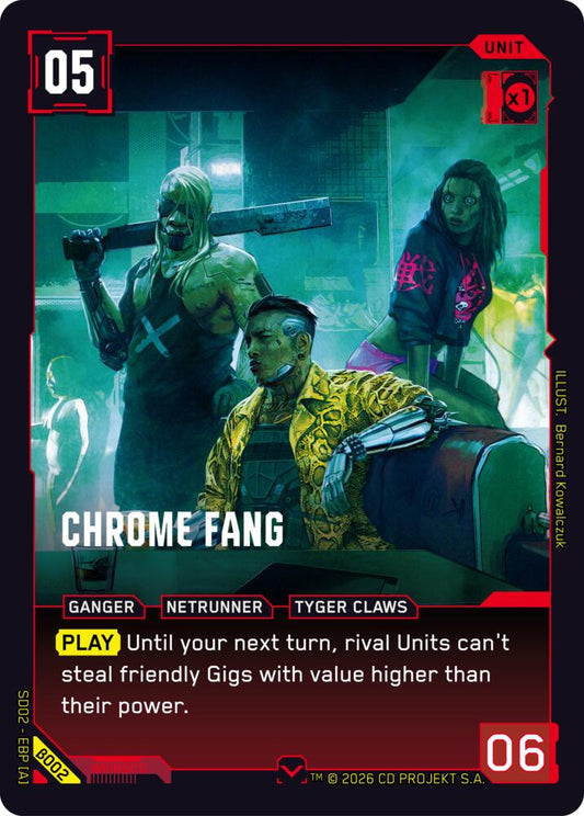 Chrome Fang (B002) [Embracing Power - Beta Starter Deck]