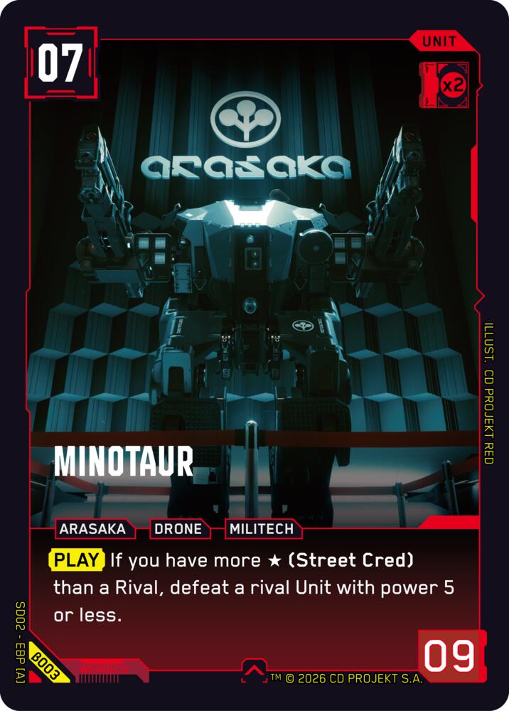 Minotaur (B003) [Embracing Power - Beta Starter Deck]