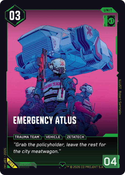 Emergency Atlus (B015) [Embracing Power - Beta Starter Deck]
