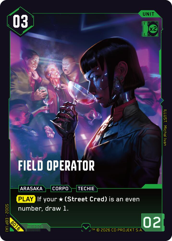 Field Operator (B016) [Embracing Power - Beta Starter Deck]