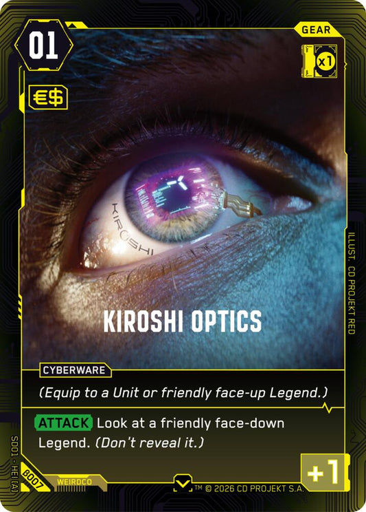 Kiroshi Optics (B007) [The Heist - Beta Starter Deck]