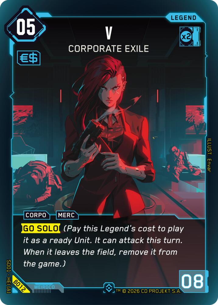 V - Corporate Exile (B012) [The Heist - Beta Starter Deck]