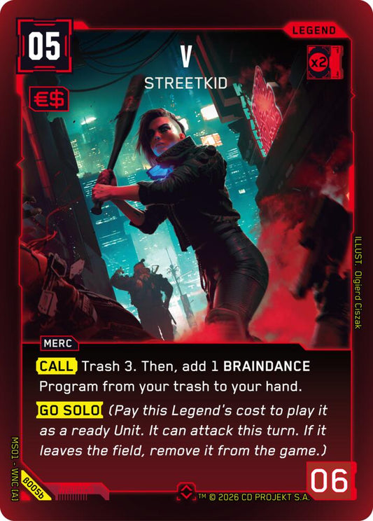 V - Streetkid (b) (B005b) [Welcome to Night City - Beta]