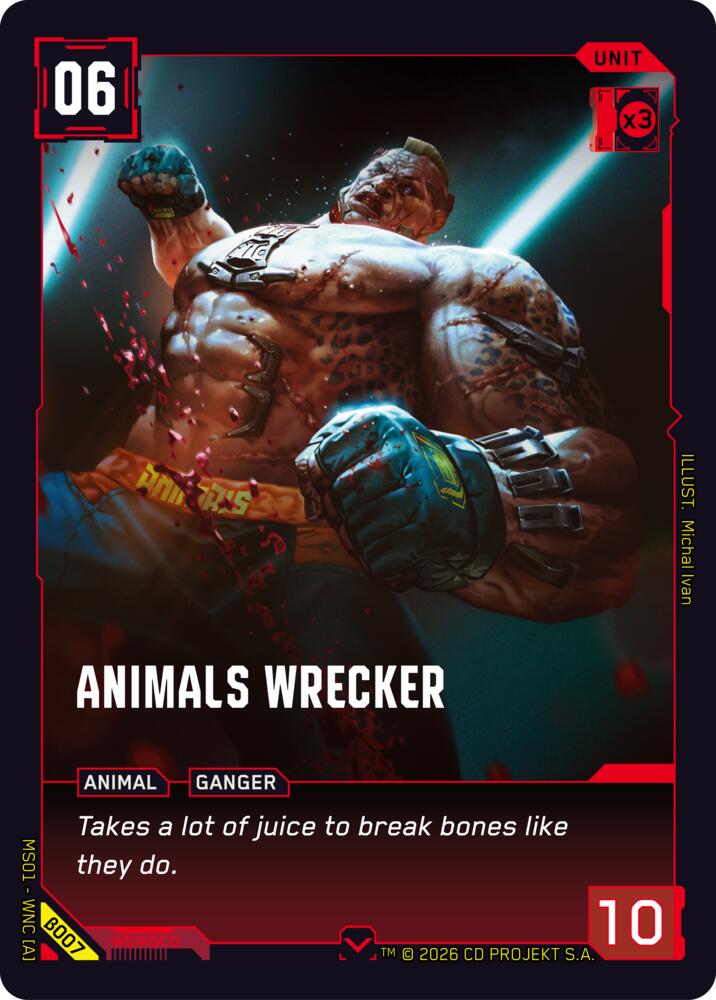 Animals Wrecker (B007) [Welcome to Night City - Beta]