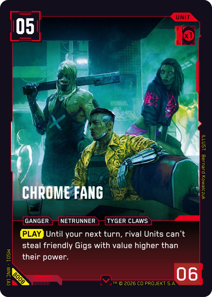 Chrome Fang (B008) [Welcome to Night City - Beta]
