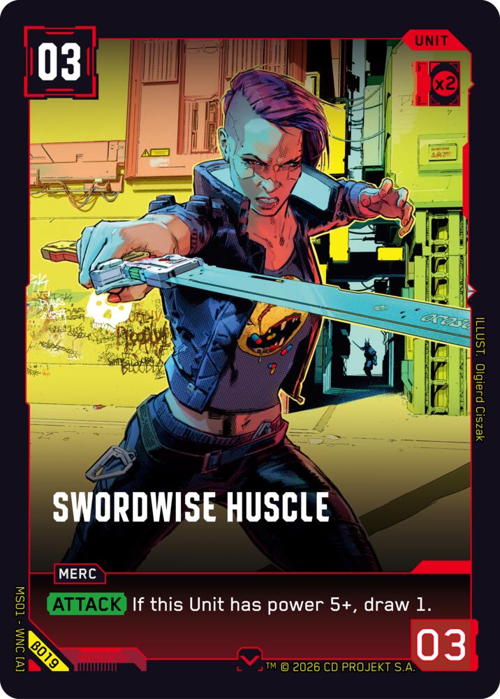 Swordwise Huscle (B019) [Welcome to Night City - Beta]