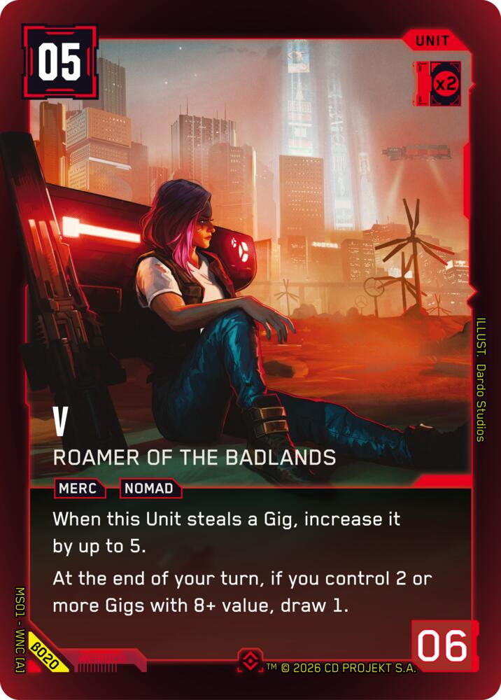 V - Roamer of the Badlands (B020) [Welcome to Night City - Beta]