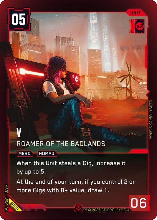 V - Roamer of the Badlands (B020) [Welcome to Night City - Beta]