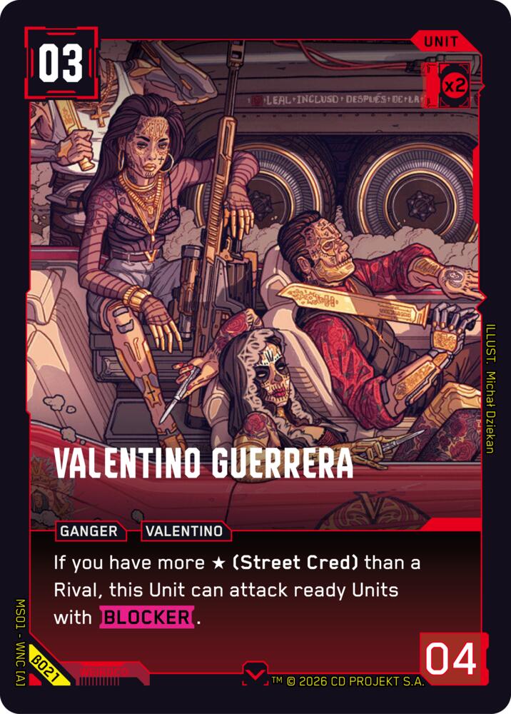 Valentino Guerrera (B021) [Welcome to Night City - Beta]