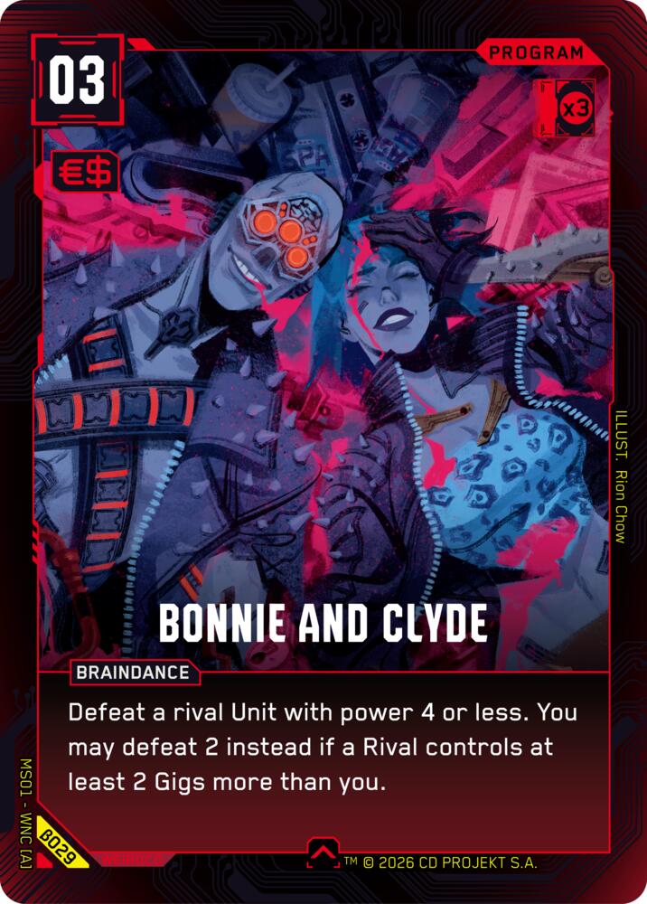 Bonnie and Clyde (B029) [Welcome to Night City - Beta]