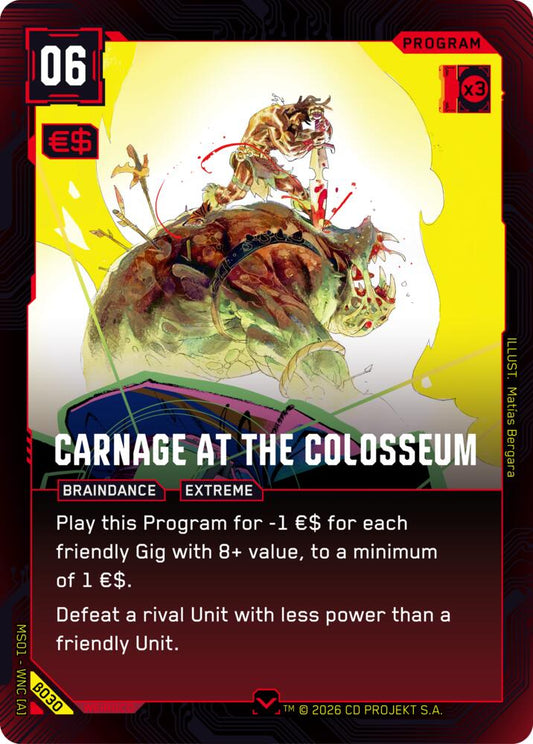 Carnage at the Colosseum (B030) [Welcome to Night City - Beta]