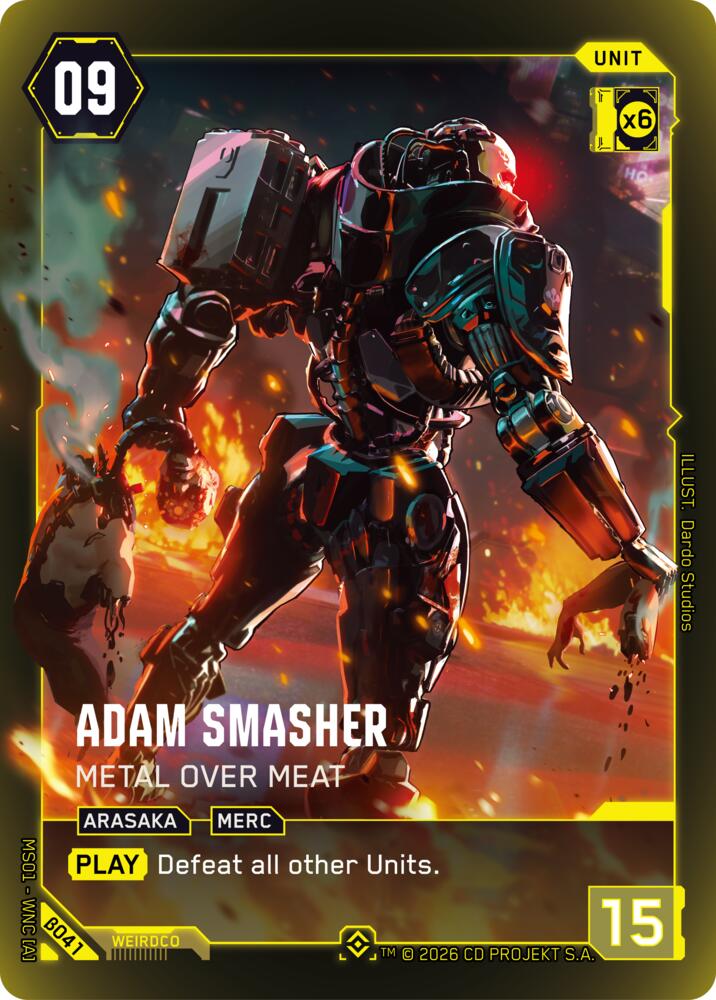 Adam Smasher - Metal Over Meat (Epic) (B041) [Welcome to Night City - Beta]