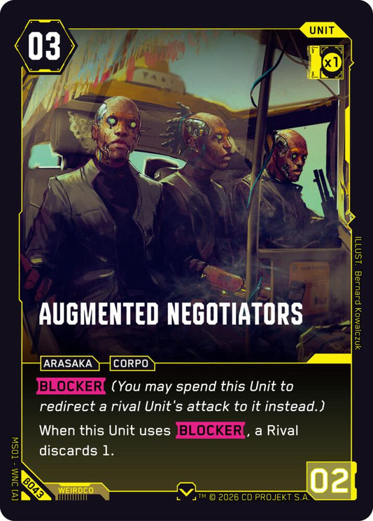 Augmented Negotiators (B043) [Welcome to Night City - Beta]