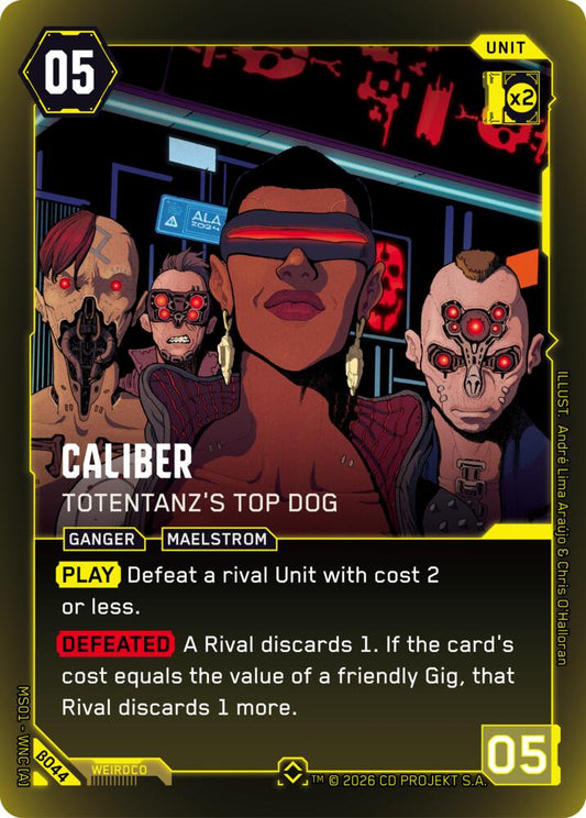 Caliber - Totentanz's Top Dog (B044) [Welcome to Night City - Beta]