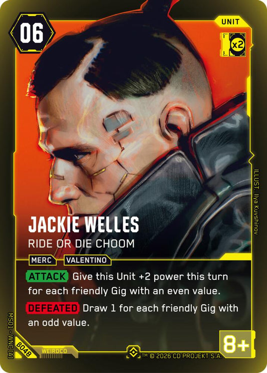 Jackie Welles - Ride or Die Choom (B048) [Welcome to Night City - Beta]