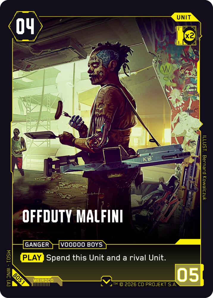 Offduty Malfini (B051) [Welcome to Night City - Beta]