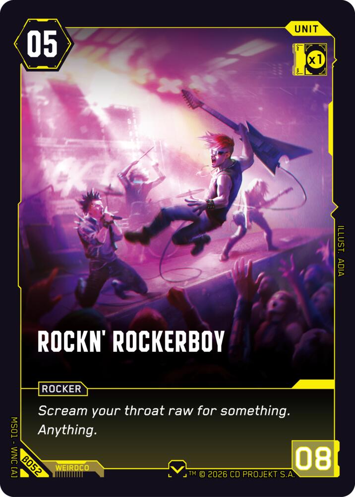 Rockn' Rockerboy (B052) [Welcome to Night City - Beta]