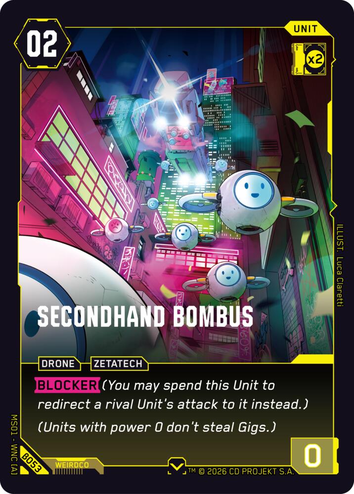 Secondhand Bombus (B053) [Welcome to Night City - Beta]