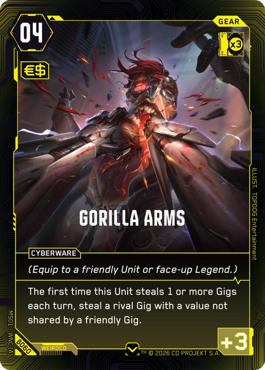 Gorilla Arms (B060) [Welcome to Night City - Beta]