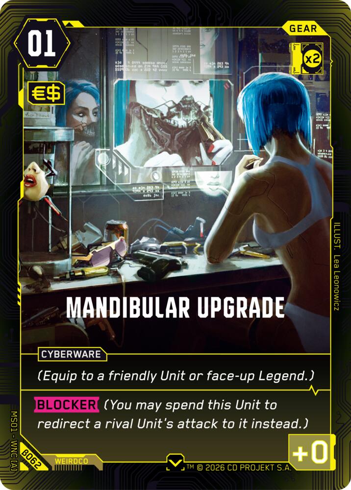 Mandibular Upgrade (B062) [Welcome to Night City - Beta]