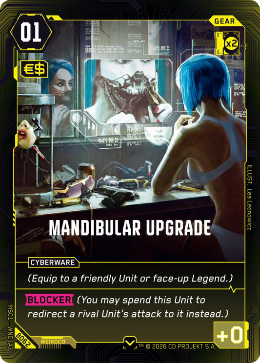 Mandibular Upgrade (B062) [Welcome to Night City - Beta]