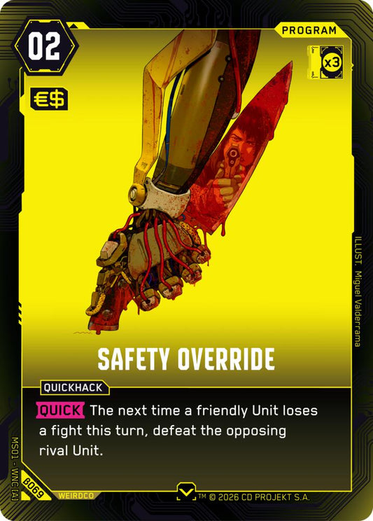 Safety Override (B069) [Welcome to Night City - Beta]