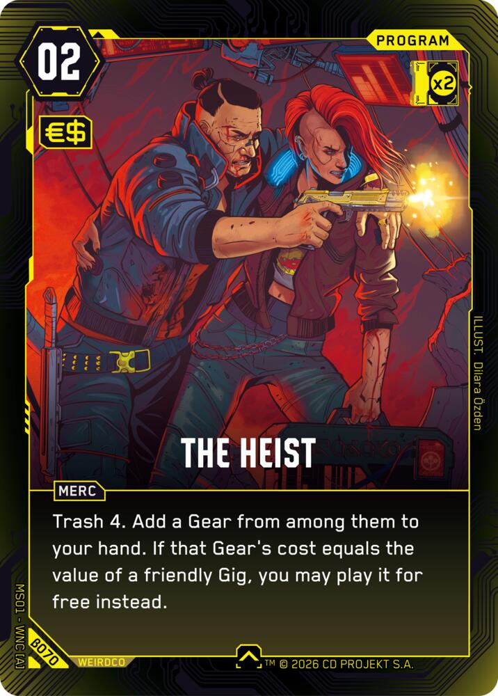 The Heist (B070) [Welcome to Night City - Beta]