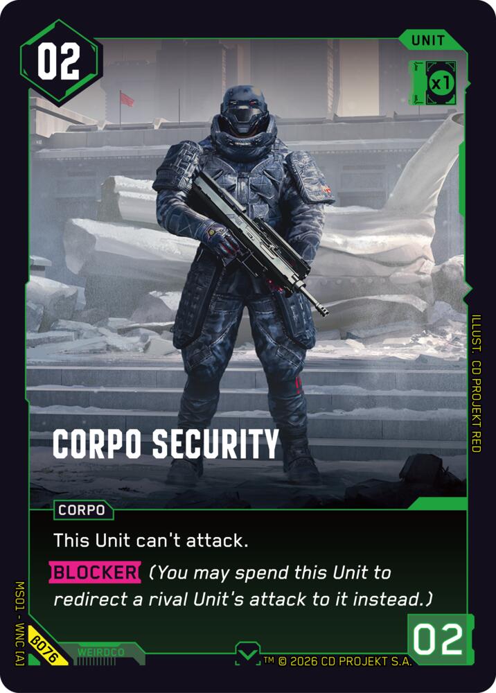 Corpo Security (B076) [Welcome to Night City - Beta]