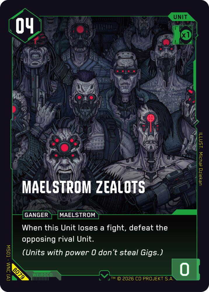 Maelstrom Zealots (B079) [Welcome to Night City - Beta]