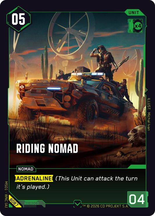 Riding Nomad (B087) [Welcome to Night City - Beta]