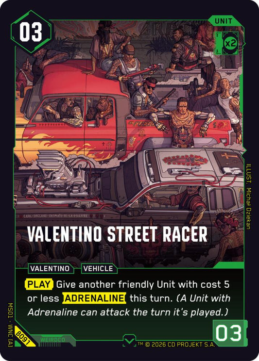 Valentino Street Racer (B091) [Welcome to Night City - Beta]