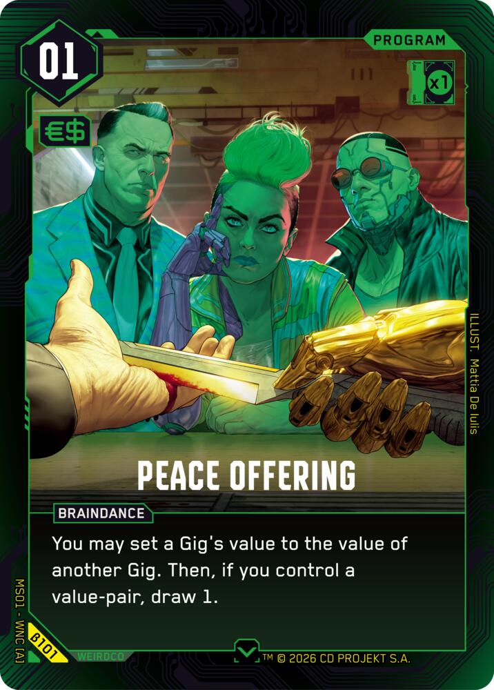 Peace Offering (B101) [Welcome to Night City - Beta]
