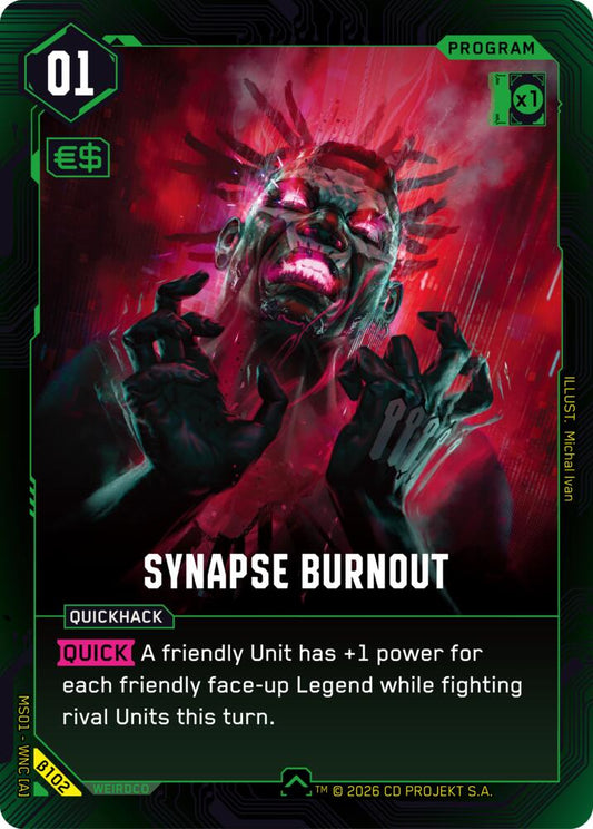 Synapse Burnout (B102) [Welcome to Night City - Beta]