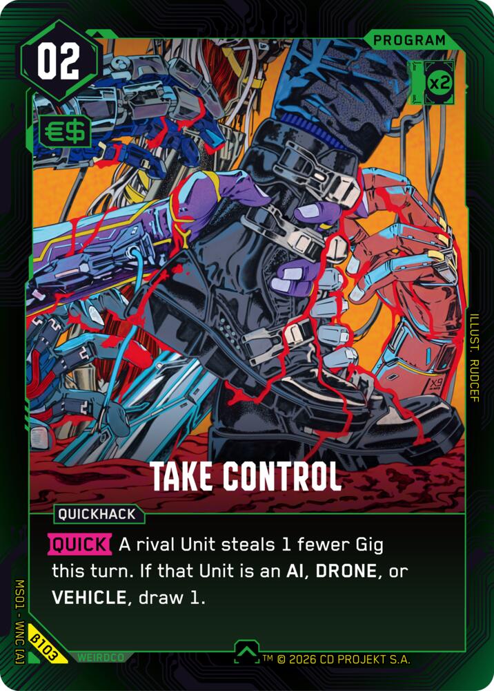 Take Control (B103) [Welcome to Night City - Beta]