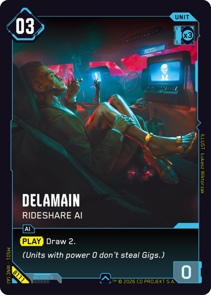 Delamain - Rideshare AI (B111) [Welcome to Night City - Beta]