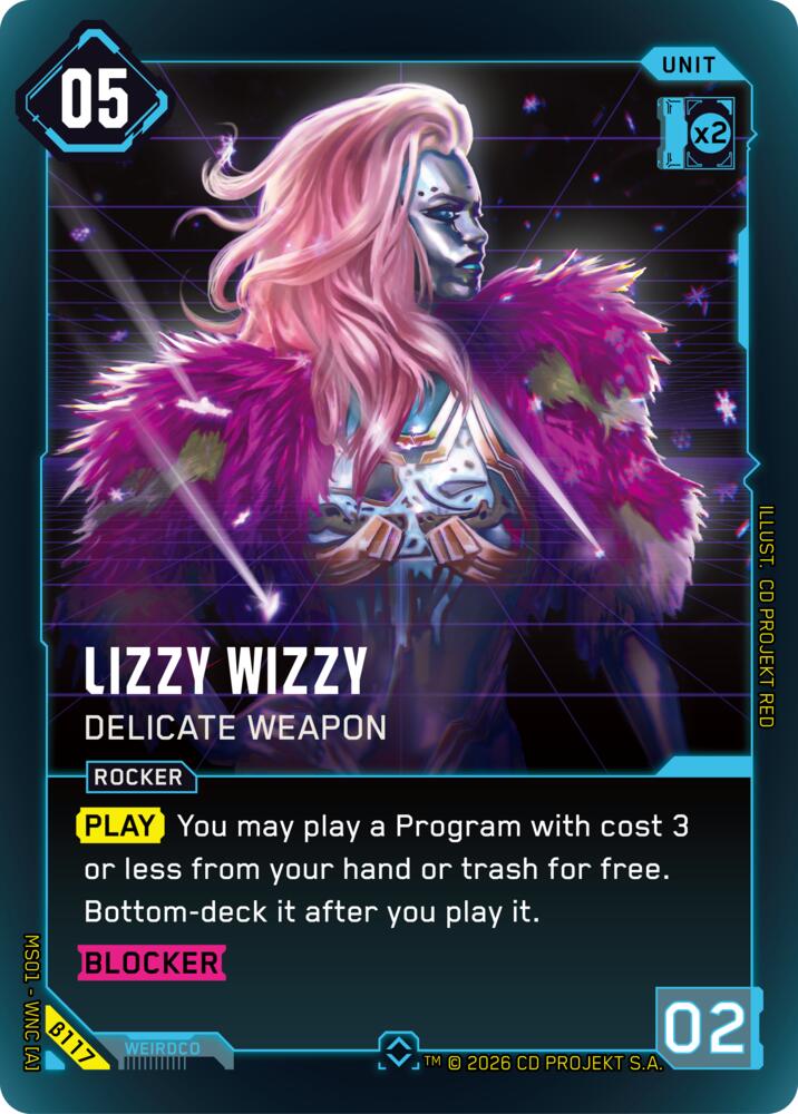 Lizzy Wizzy - Delicate Weapon (B117) [Welcome to Night City - Beta]
