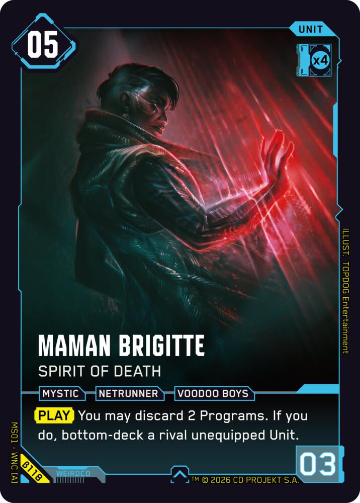 Maman Brigitte - Spirit of Death (B118) [Welcome to Night City - Beta]